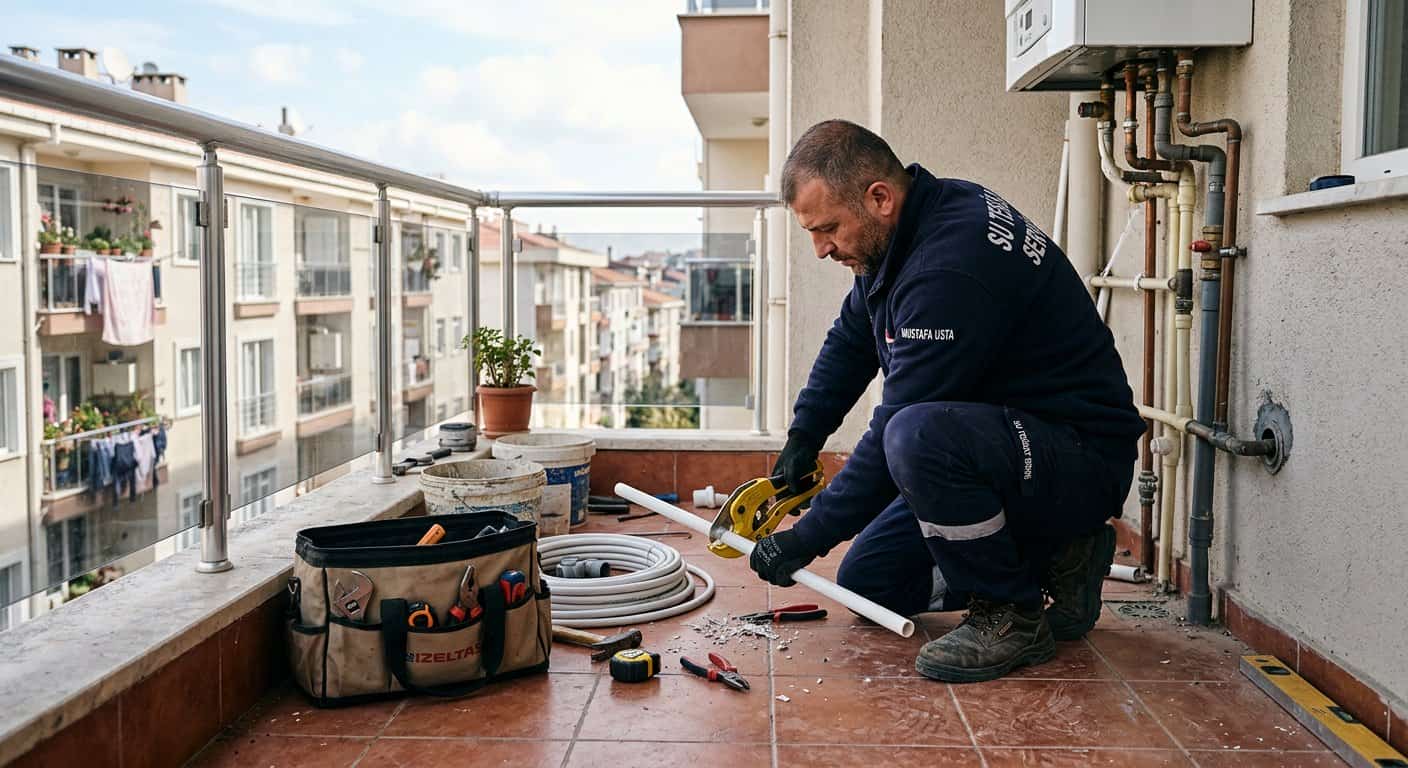 Pis Su Gider Onarımı tıkanıklık kontrolü