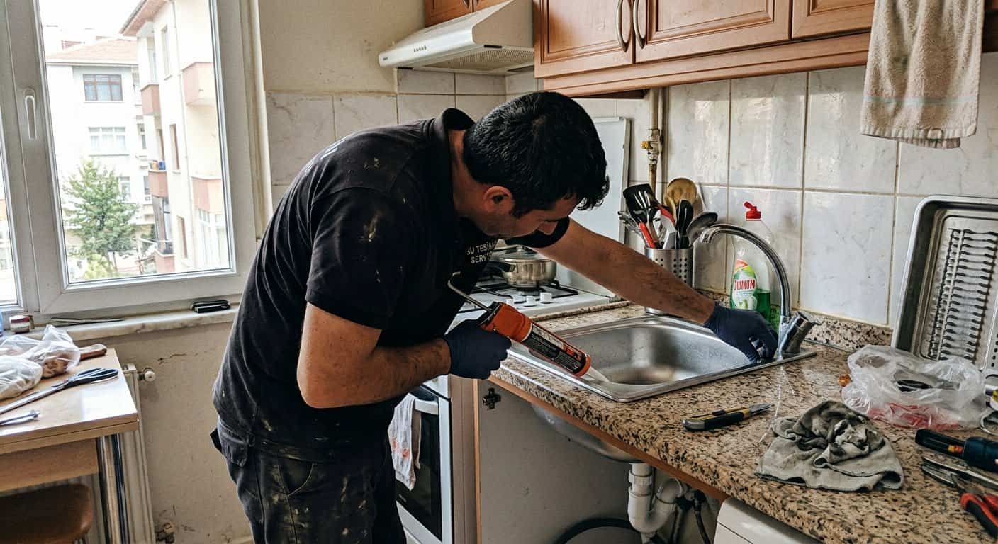 Lavabo Gideri Açma mobil servis