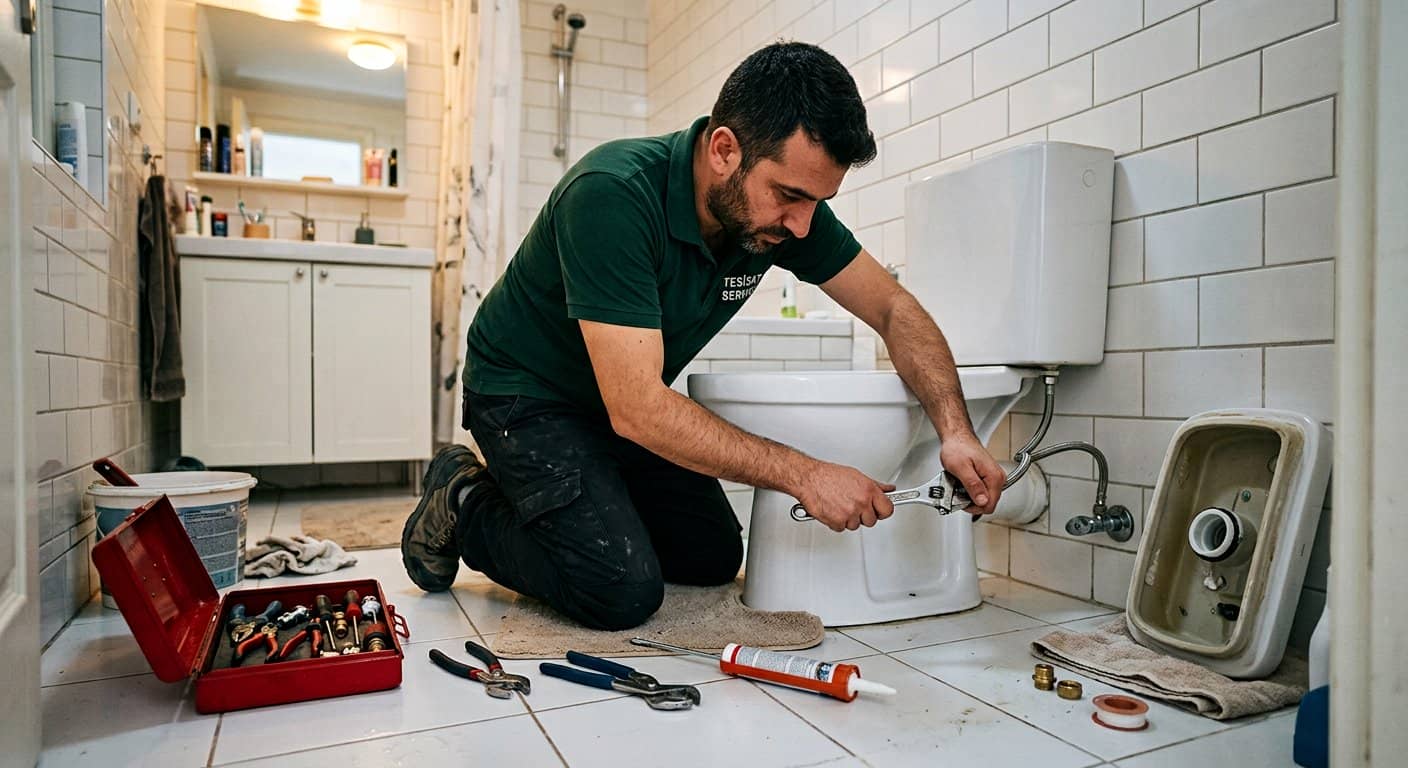 Gölbaşı Gider Açma tesisat detayı